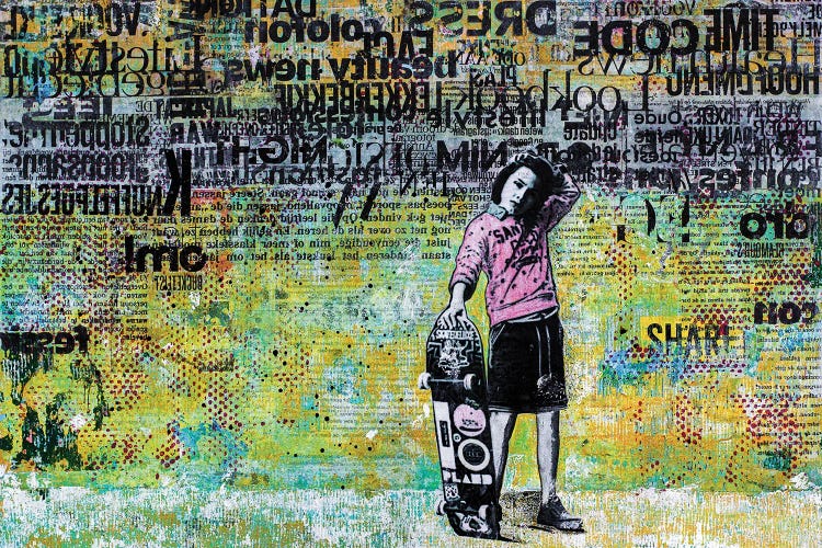Just Because by DB Waterman wall art