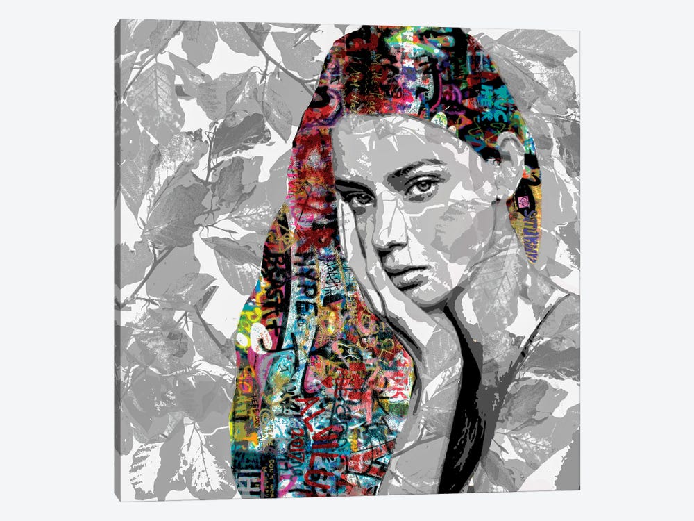 The Fortunate Girl by DB Waterman 1-piece Canvas Wall Art