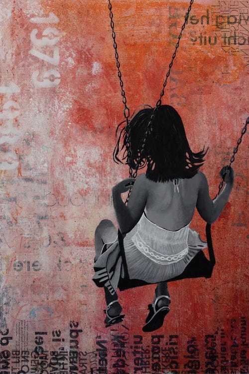 Sunset Swing by DB Waterman wall art