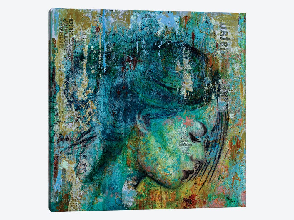 The Thoughts by DB Waterman 1-piece Canvas Artwork