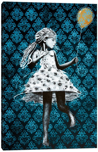 In The Mood For Dancing Canvas Art Print - Similar to Banksy