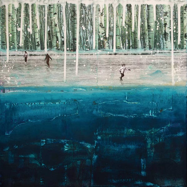 Ice Skating: Frozen by DB Waterman