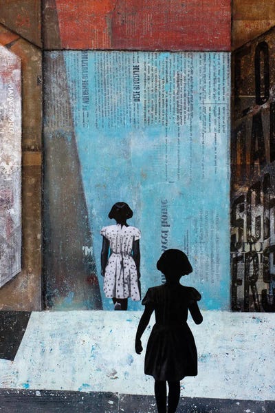 Doppelgänger by DB Waterman canvas print