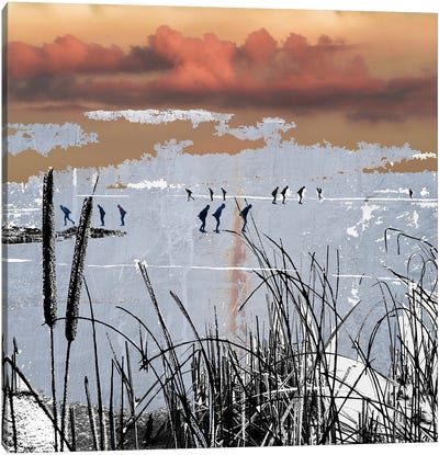 Wintertide Canvas Art Print - DB Waterman