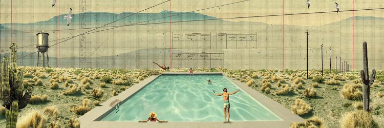 Artificial Oases by DB Waterman wall art
