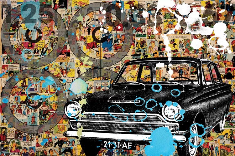 Comics by DB Waterman wall art