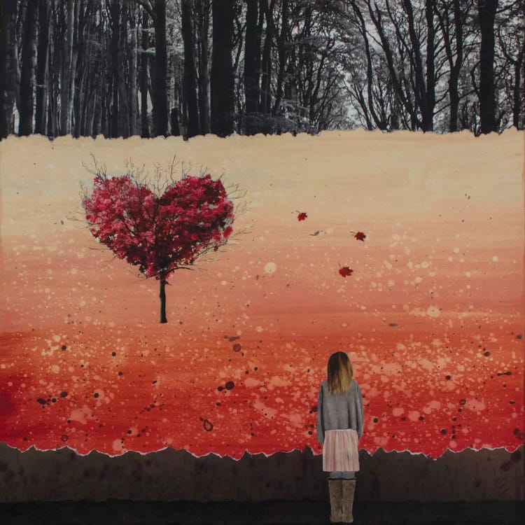 Fall In Love by DB Waterman wall art