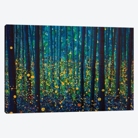 Fireflies Canvas Print #DBW48} by DB Waterman Canvas Art Print