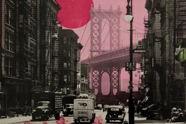 Brooklyn: Pink Haze by DB Waterman