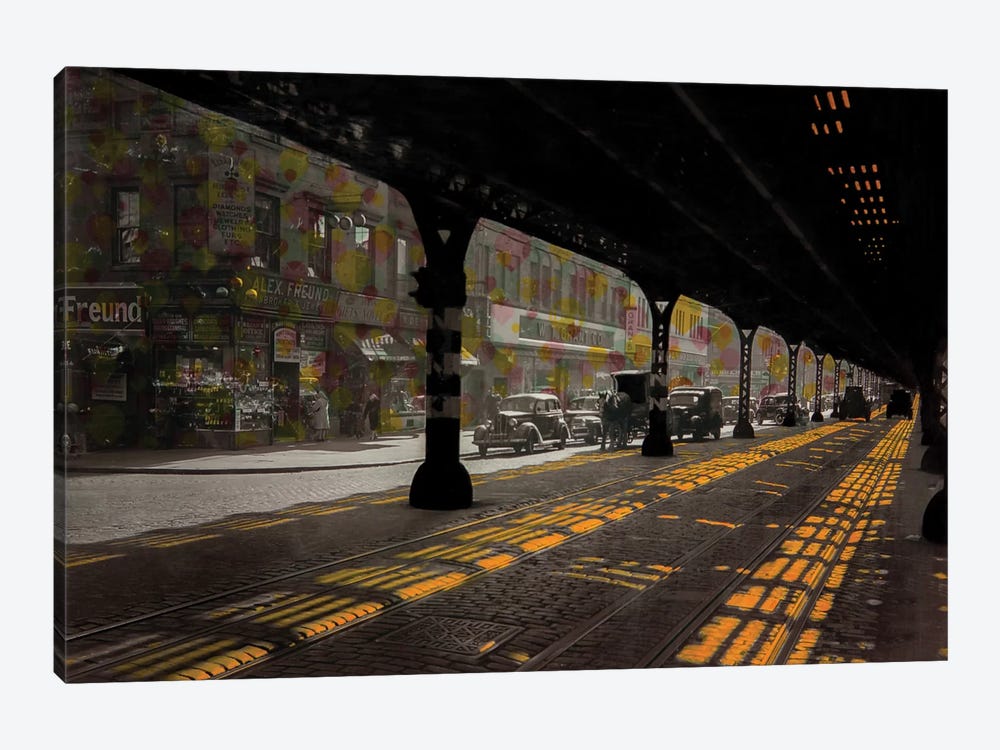 Under The Bridge by DB Waterman 1-piece Canvas Art Print