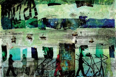 Beautiful World by DB Waterman canvas print