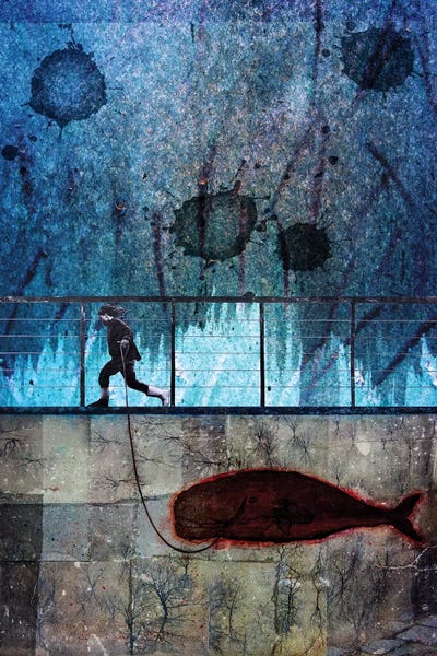 Kids Nautical Art: Imaginary Friend by DB Waterman