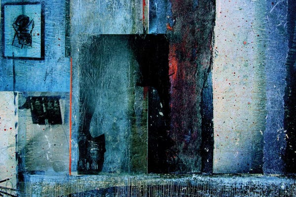 Black & White & Blue: Behind The Mirror by DB Waterman