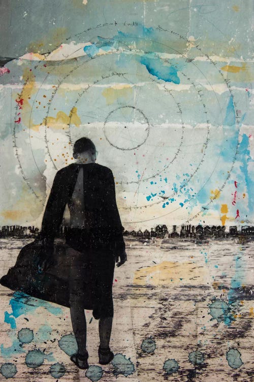 Girl Wandering by DB Waterman wall art
