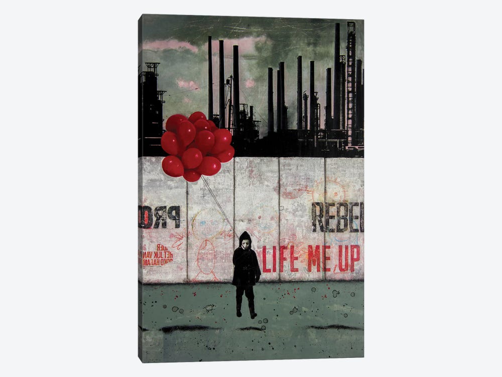 Lift Me Up III by DB Waterman 1-piece Canvas Wall Art