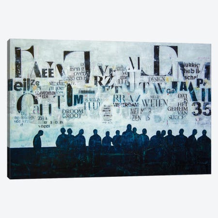 Towards Together Canvas Print #DBW90} by DB Waterman Canvas Wall Art