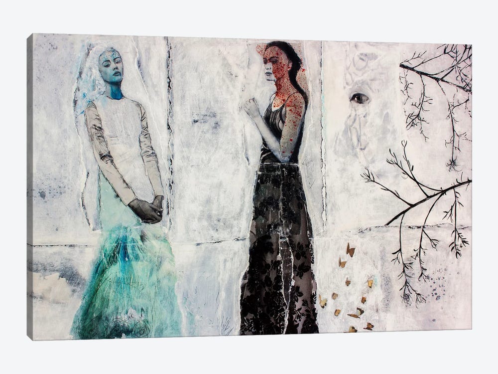 Ice Queens by DB Waterman 1-piece Canvas Wall Art