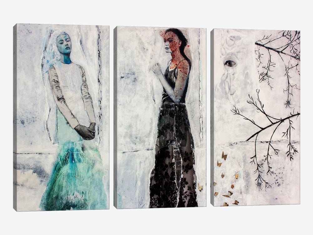 Ice Queens by DB Waterman 3-piece Canvas Art