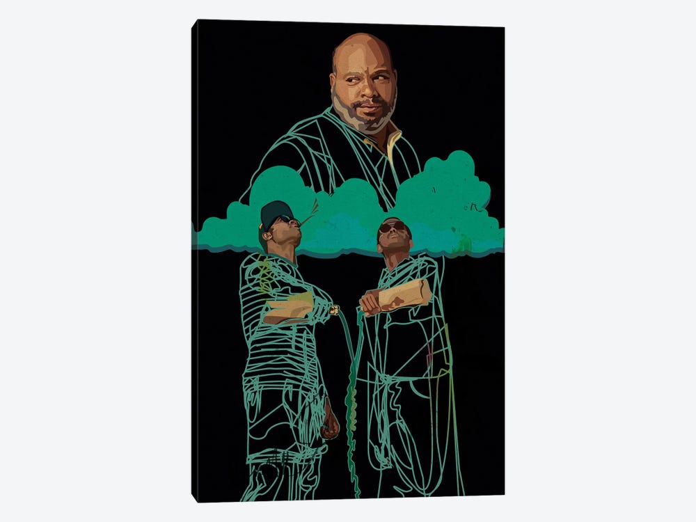 RIP Uncle Phil  by Dai Chris Art 1-piece Canvas Wall Art