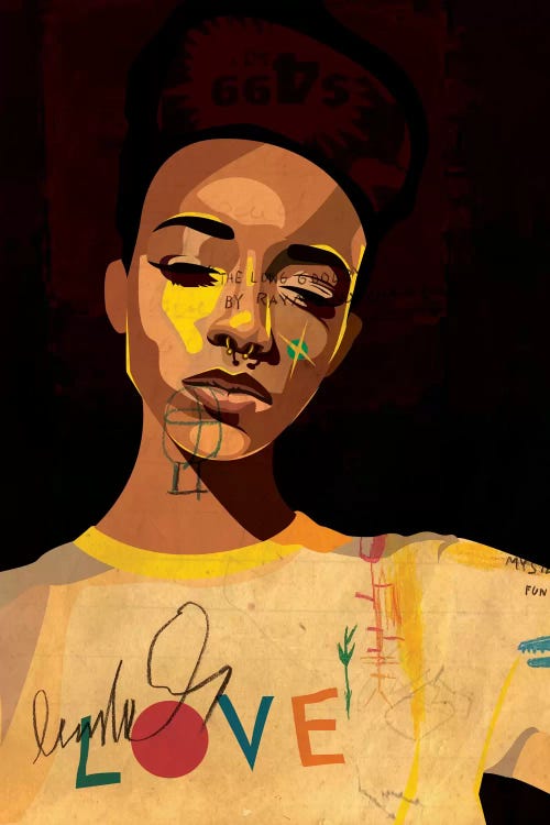 Hannah II by Dai Chris Art wall art