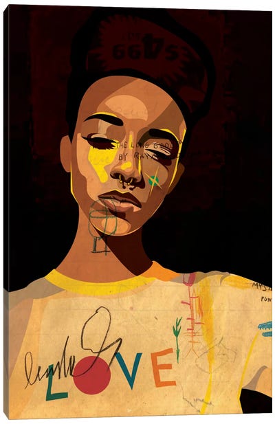 Hannah II Canvas Art Print - Black Lives Matter Art
