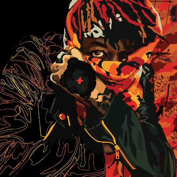 J.I.D Face Covered