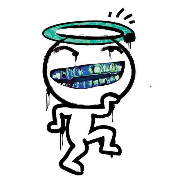 Street Art: Keith Maloji by Dai Chris Art