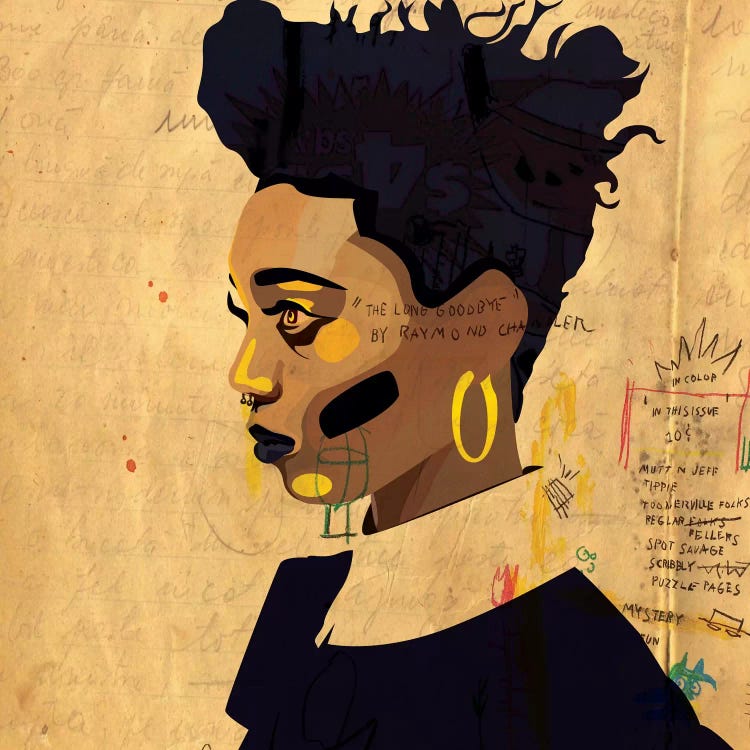Hannah IV by Dai Chris Art wall art