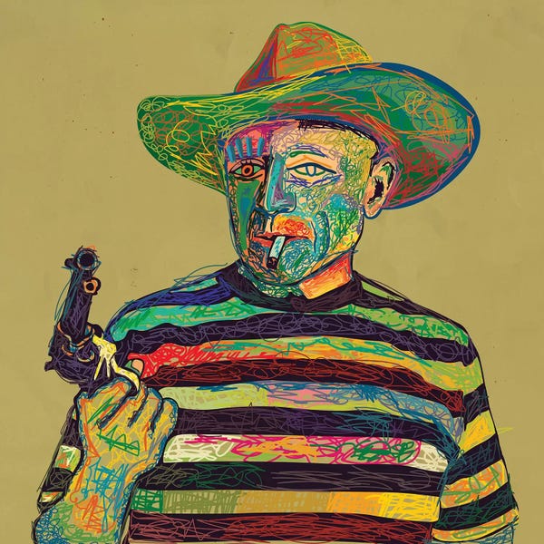 Smoking: Pablo by Dai Chris Art