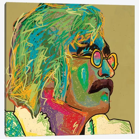 Lennon Canvas Print #DCA184} by Dai Chris Art Canvas Art