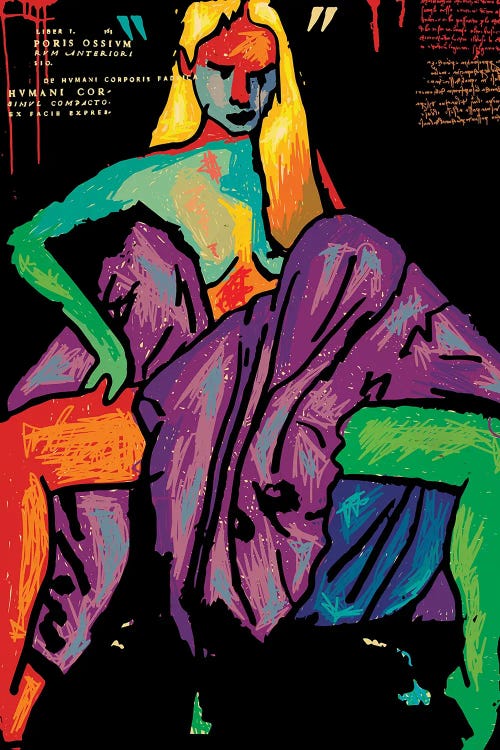 Girl Untitled Sept. 2020 by Dai Chris Art wall art