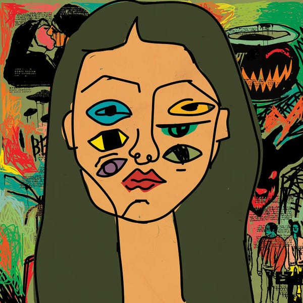 Romantic Bedroom (Couples): 2020 Vision by Dai Chris Art