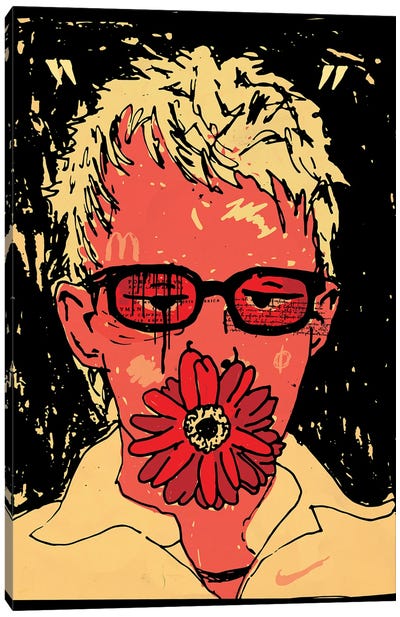 Thom York Icons Canvas Art Print - Dai Chris Art