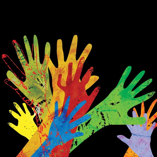 Diversity: Hands Of Our Ancestors by Dai Chris Art