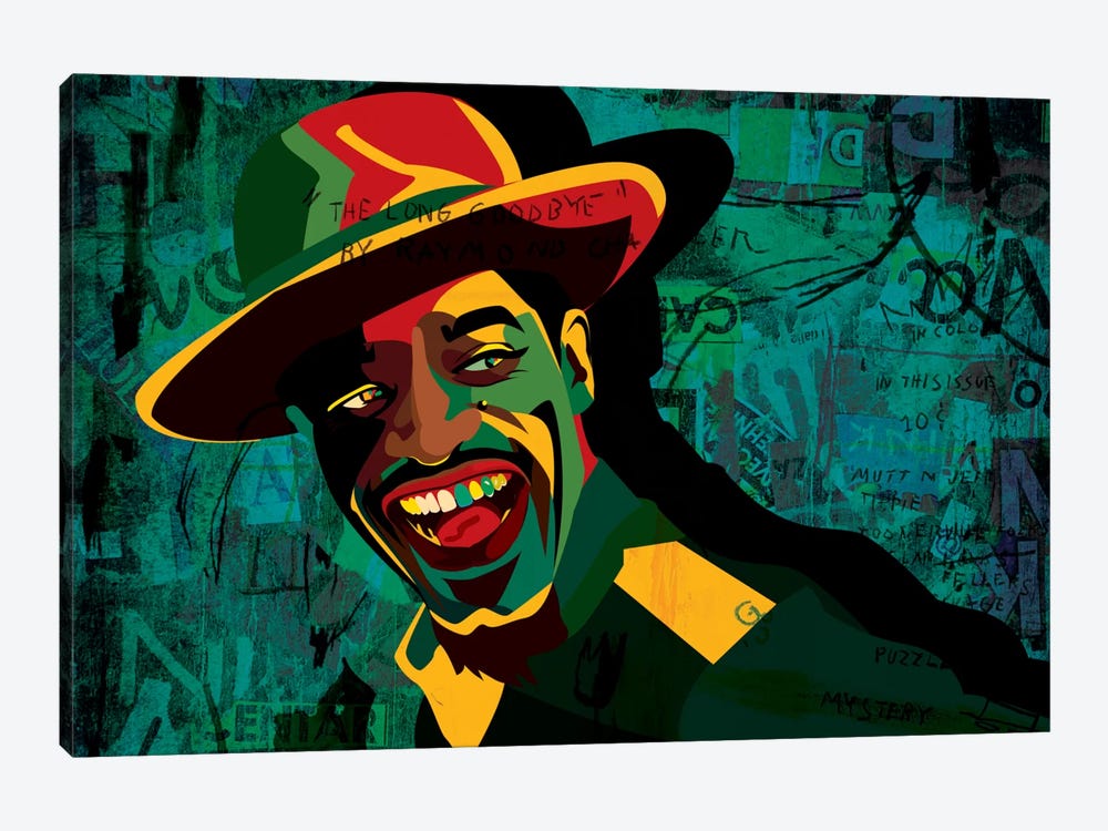 Andre 3000 by Dai Chris Art 1-piece Canvas Wall Art