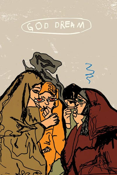 Smoking: God Dream by Dai Chris Art