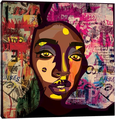 Marnue V Canvas Art Print - African Décor