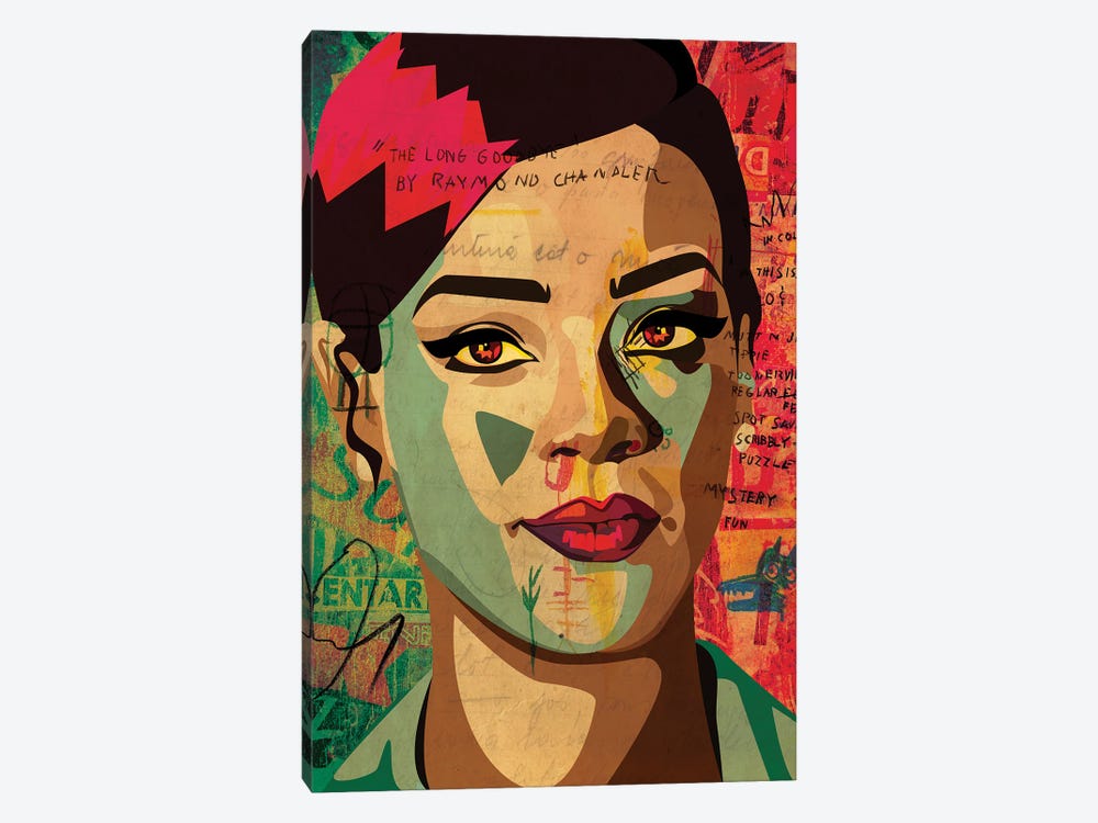 Rihanna by Dai Chris Art 1-piece Canvas Artwork
