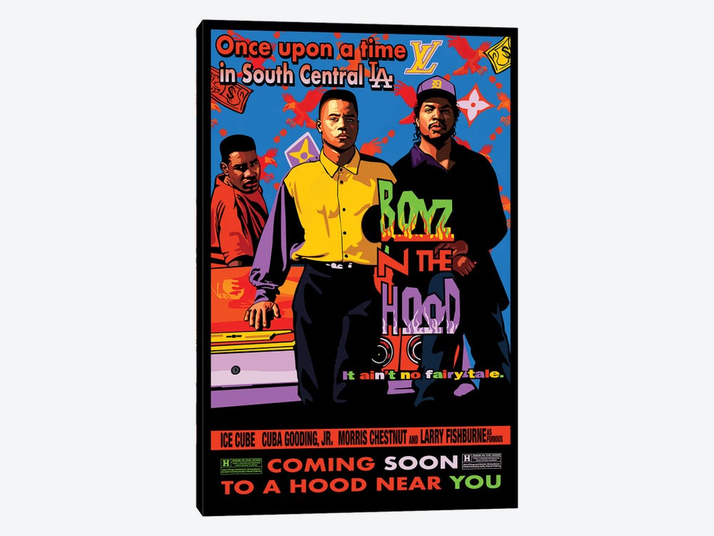Boyz N The Hood by Dai Chris Art 1-piece Canvas Wall Art