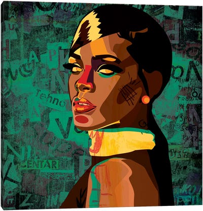 Rihanna I Canvas Art Print