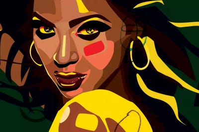 Beyonce Painting