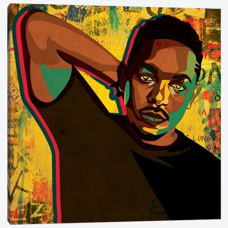Kendrick Canvas Print #DCA51} by Dai Chris Art Canvas Art Print