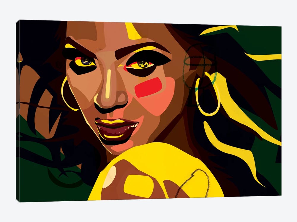 Beyonce by Dai Chris Art 1-piece Canvas Art Print