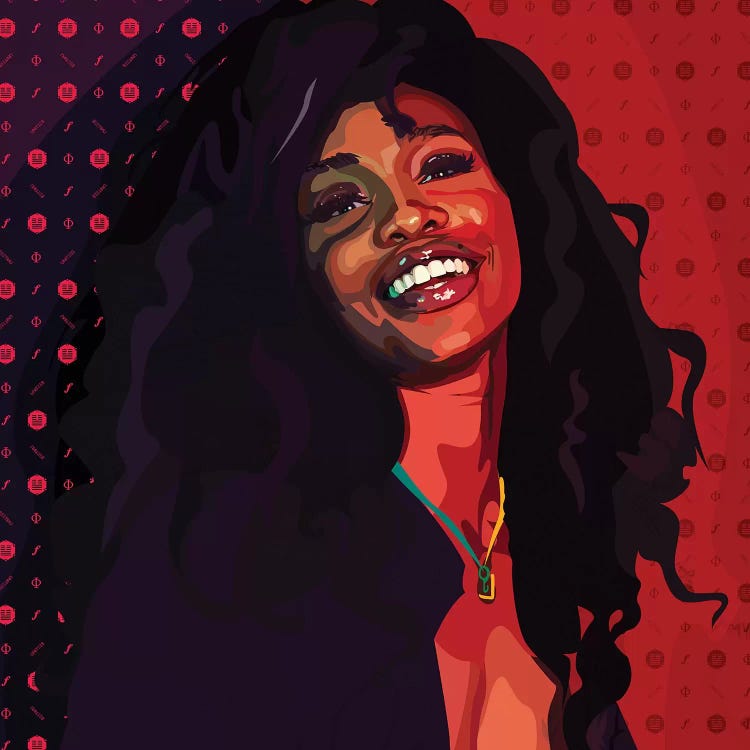 SZA by Dai Chris Art wall art