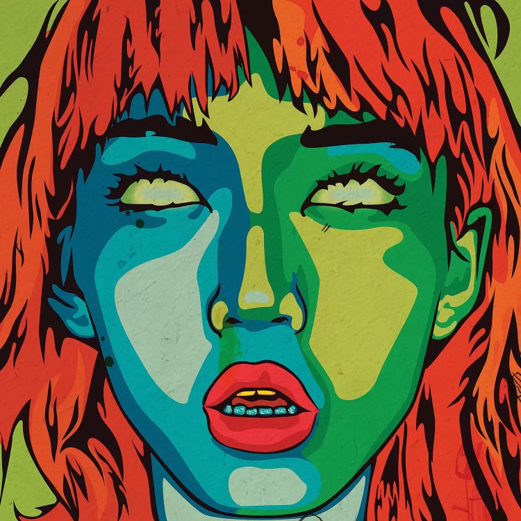 Her Eyes by Dai  wall art