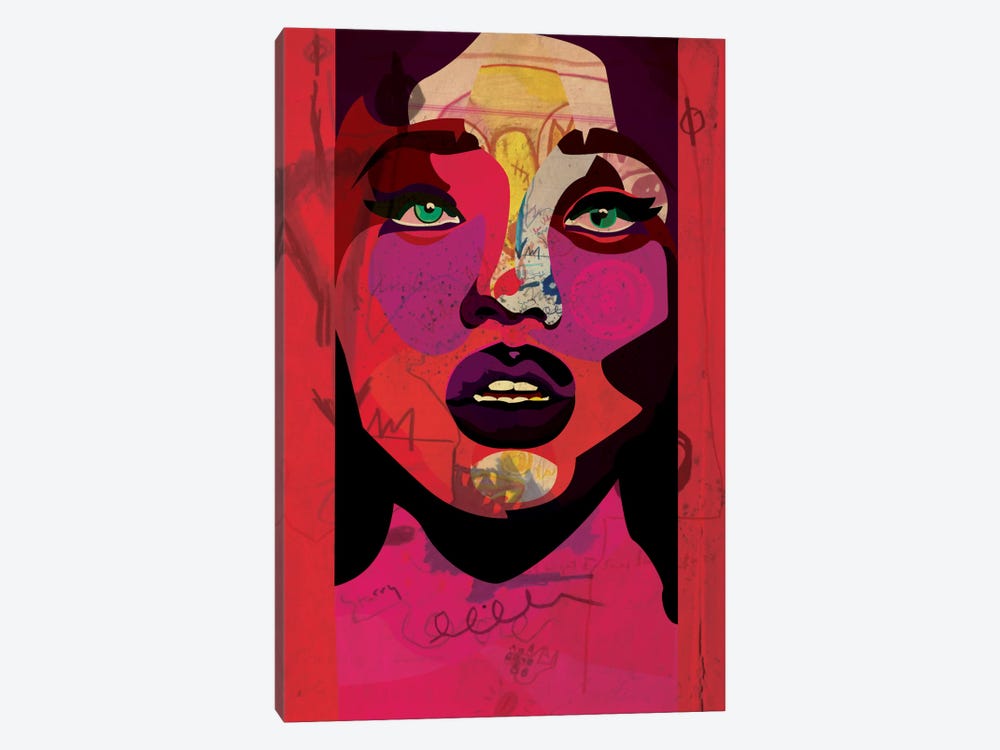 Freckled Beauty by Dai Chris Art 1-piece Canvas Print