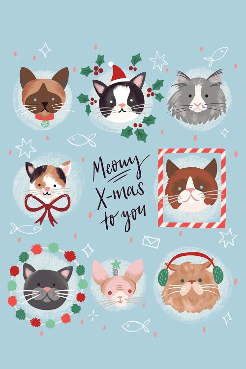 Merry Christmas by Deborah Curiel wall art