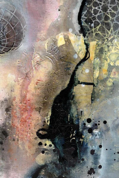 The Moon At Night by Deb Chaney framed canvas print