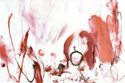 Alex Calder Modern V by Deb Chaney framed canvas print