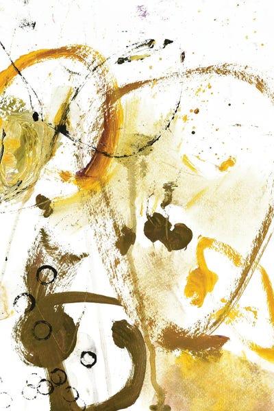 In My Paint Flow II by Deb Chaney framed canvas print